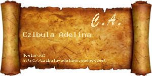Czibula Adelina névjegykártya